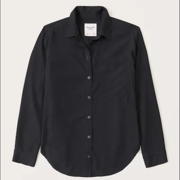 Abercrombie & Fitch Tops - A&F black button down